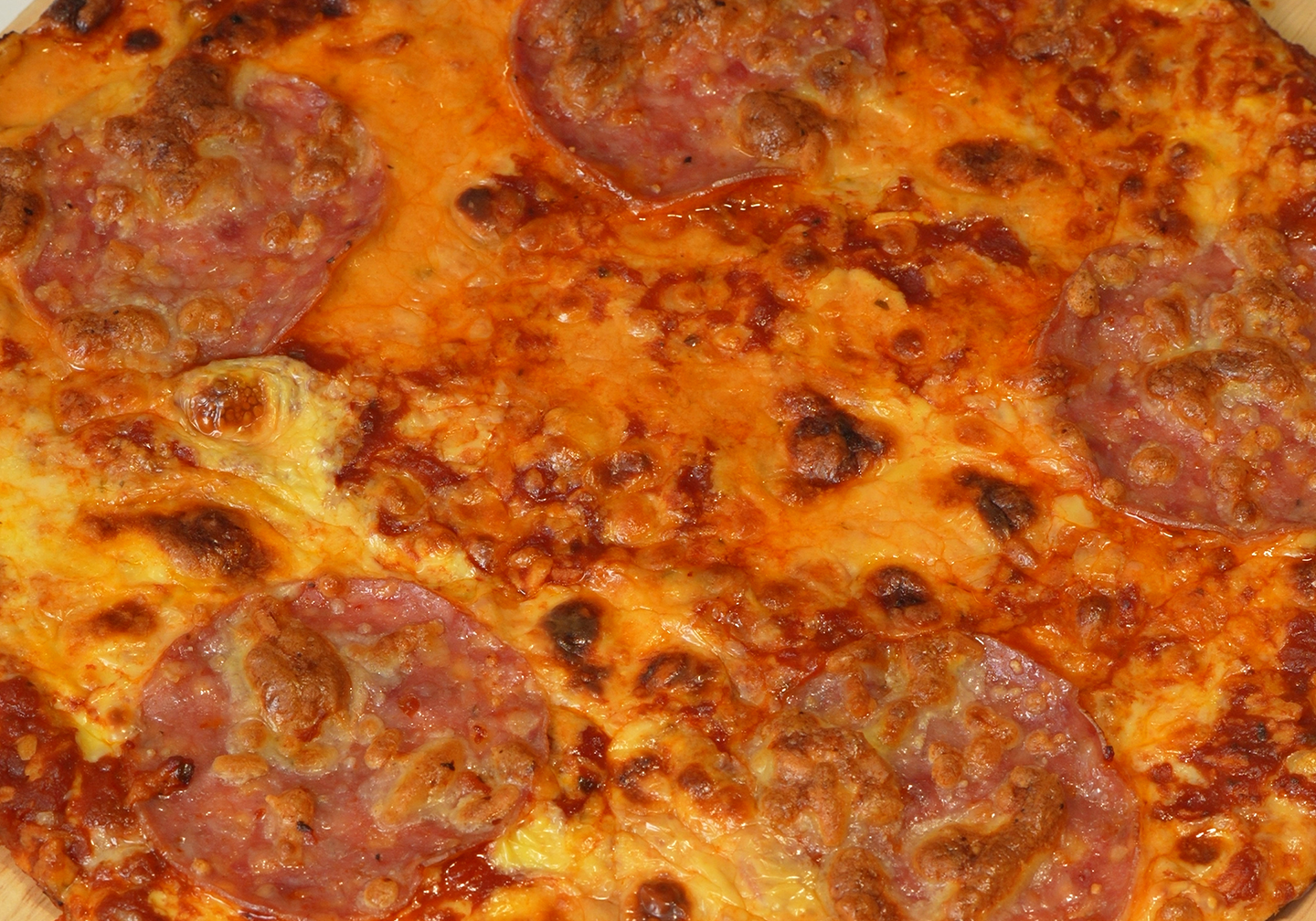 Triple Cheese Salami Pizza