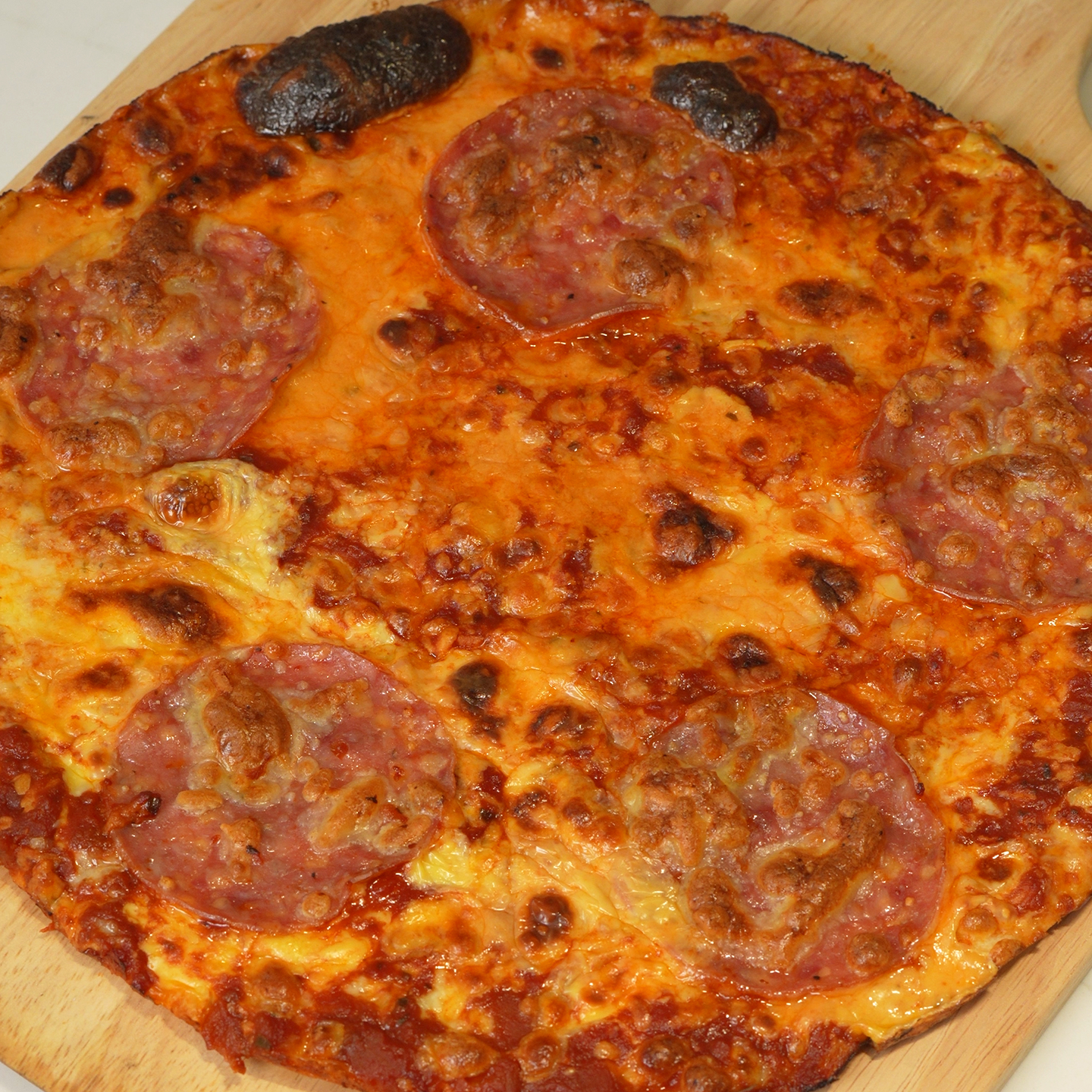 Triple Cheese Salami Pizza