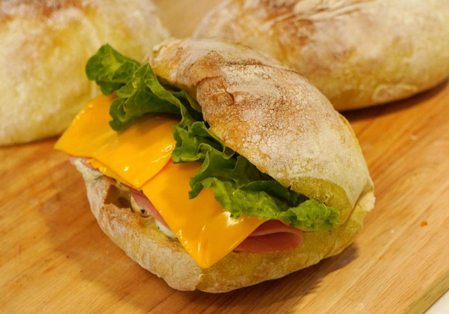 Cucumber Juice Ciabatta Sandwiches