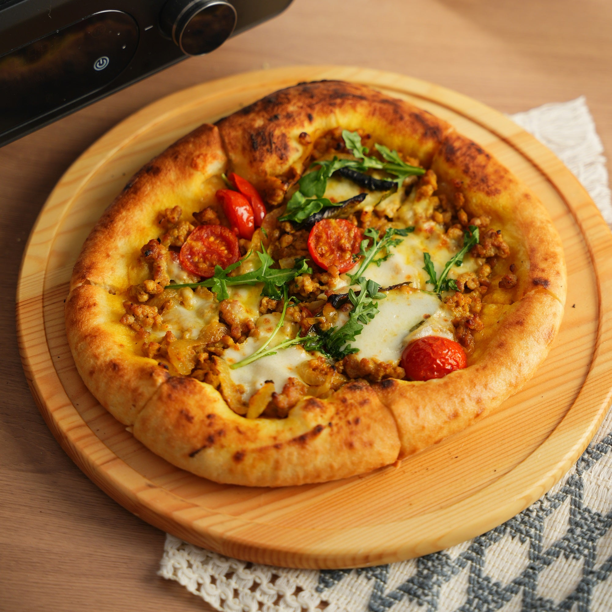 Curry Meat Sauce Pizza Recipe | Italian Pizza Meets Thai Yellow Curry