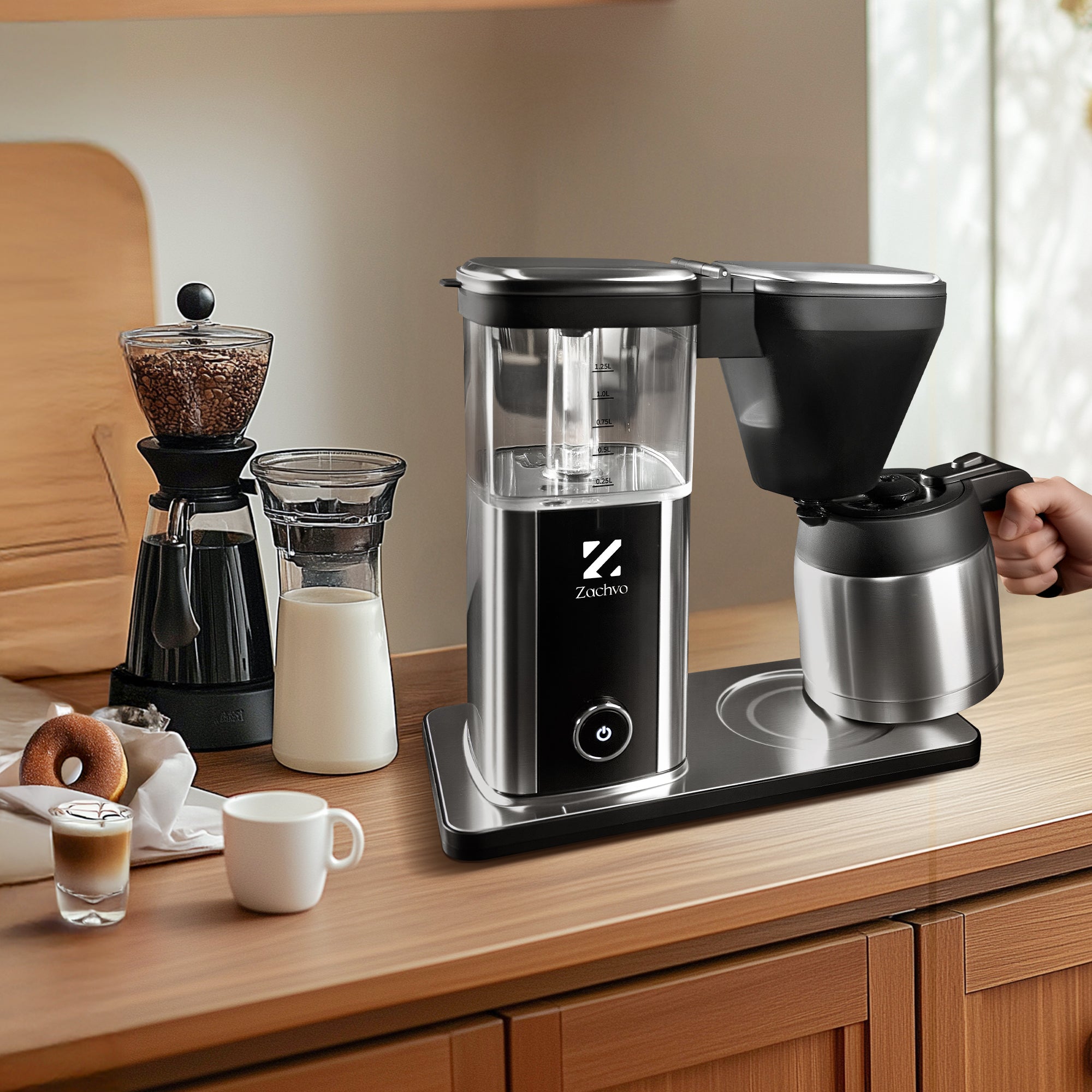 Zachvo Zenz F1 Filter Coffee Machine – ZACHVO