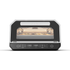 Zachvo electric indoor pizza oven with viewing window in silver
