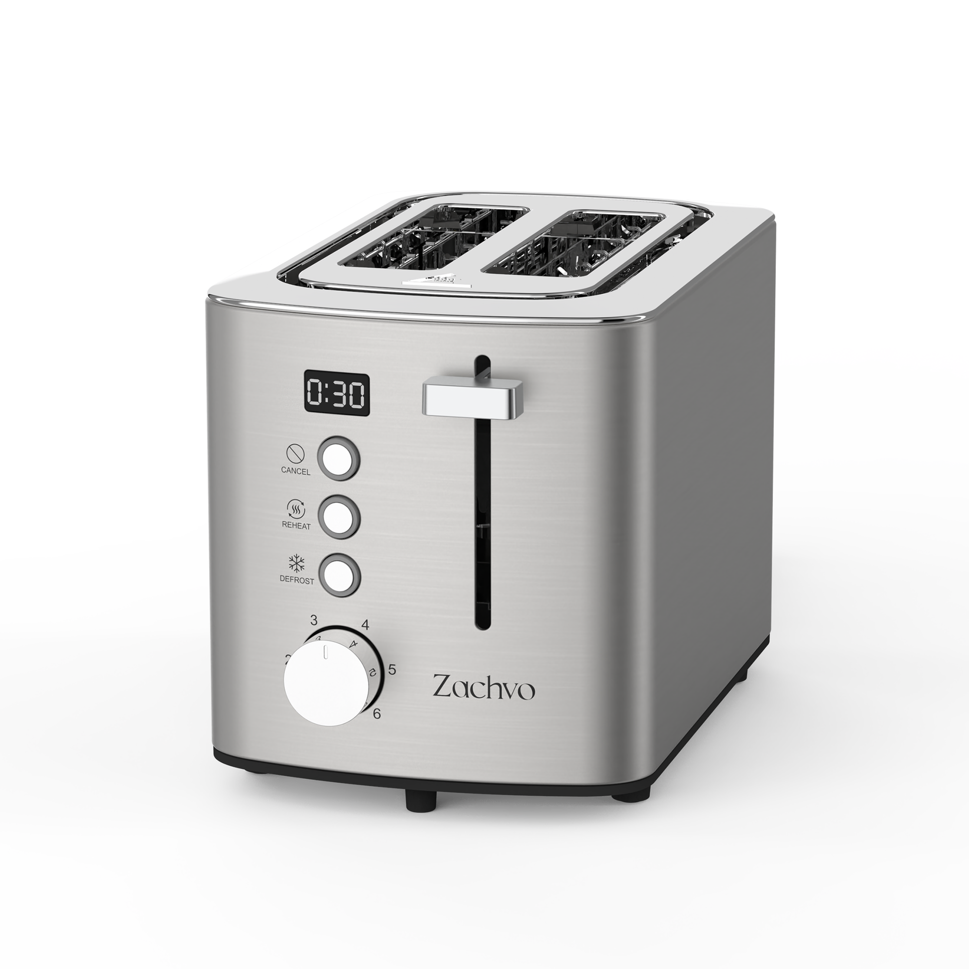Zachvo-Glow-B1-Toaster-Silver