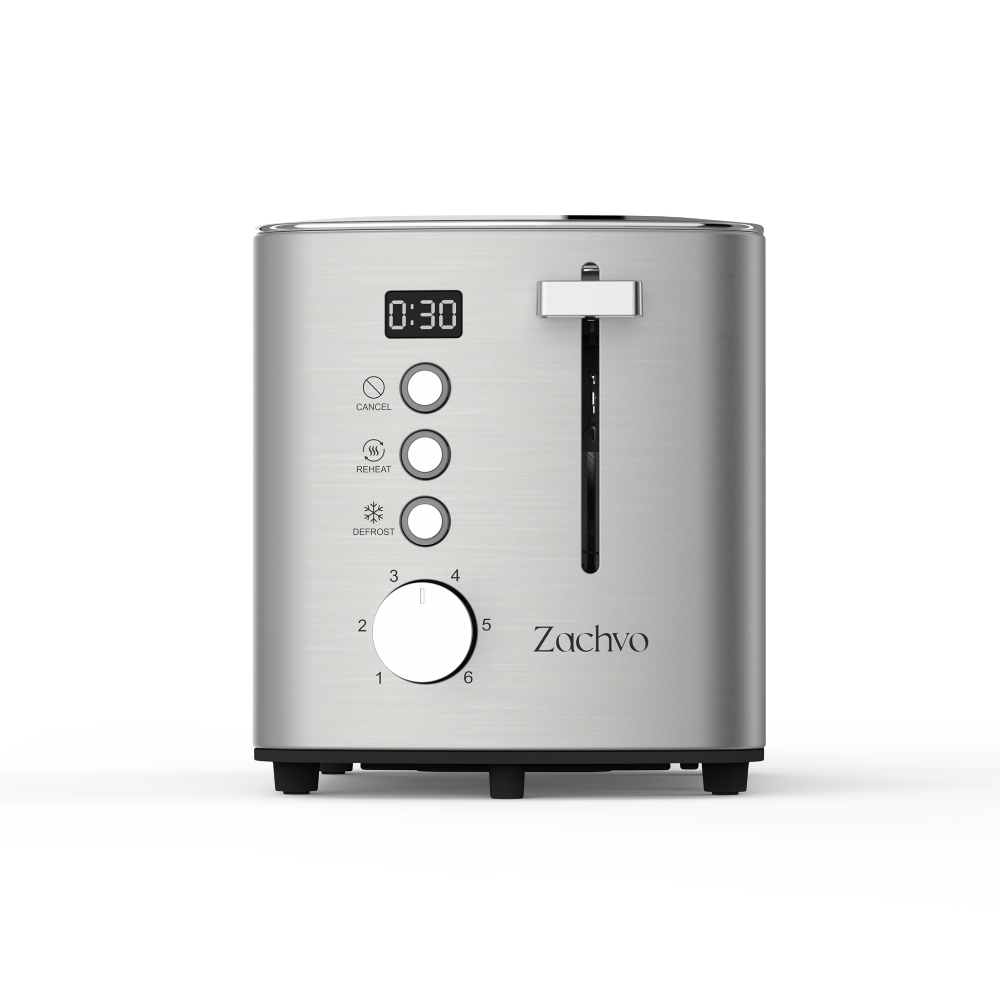 Zachvo-Glow-B1-Toaster-Silver