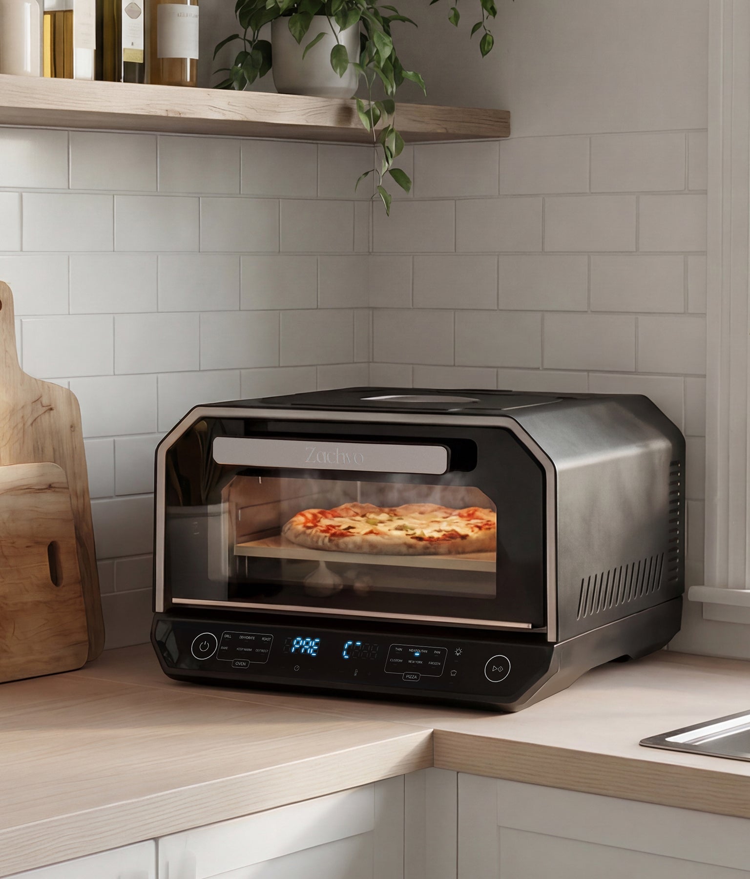 Pizza Oven, Coffee Machine, Toaster, Dispensers, Slow Juicer – ZACHVO