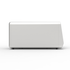 Brushed stainless steel toaster for modern kitchen countertops