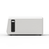 Brushed stainless steel toaster for modern kitchen countertops