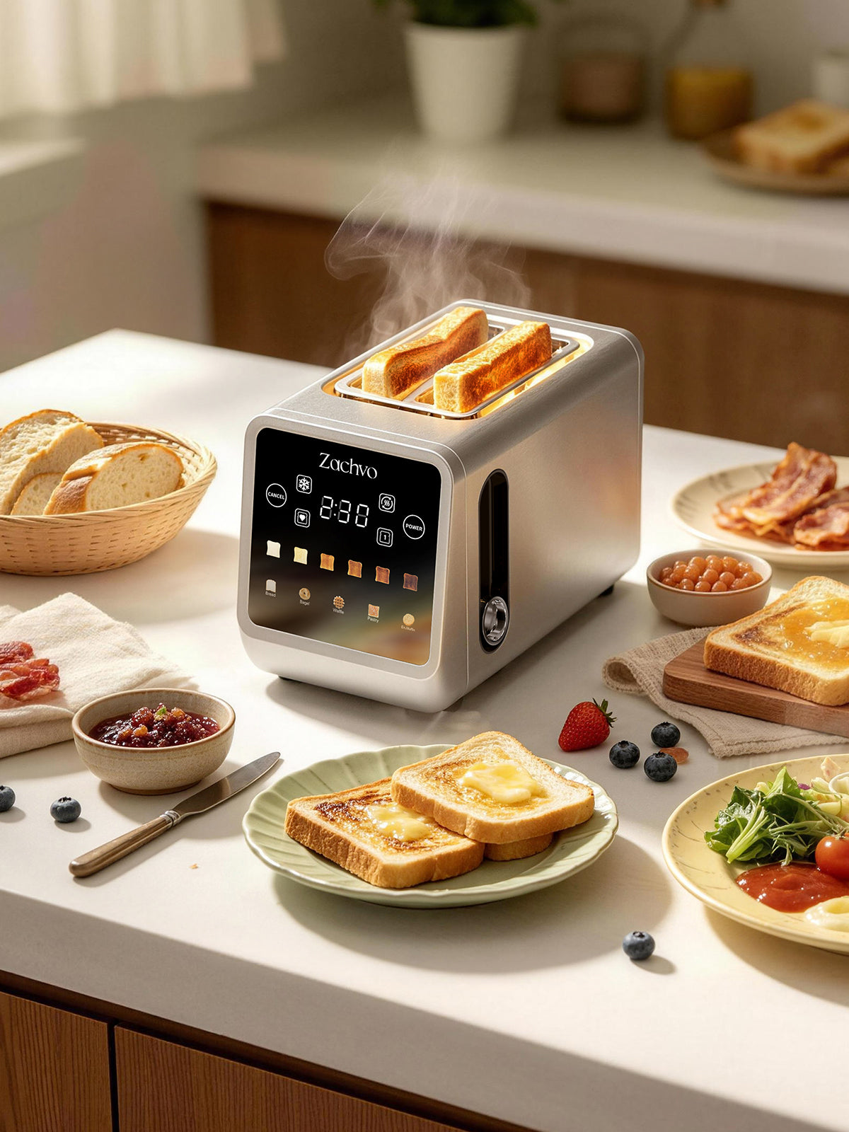 Pizza Oven, Coffee Machine, Toaster, Dispensers, Slow Juicer – ZACHVO